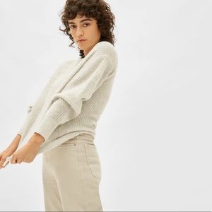 Everlane Oversized Alpaca Crew Sweater - Size Medium